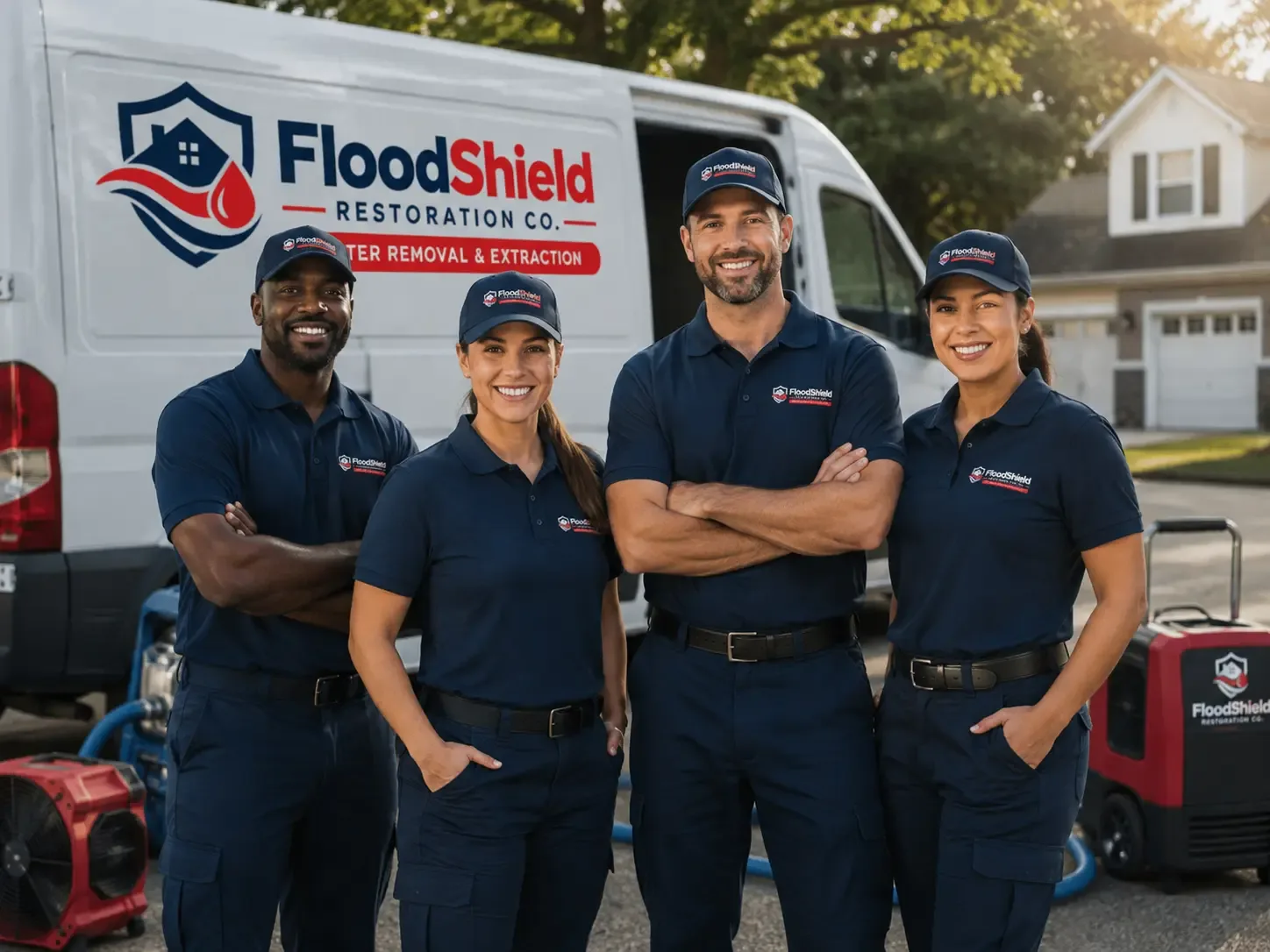 Flood Damage Restoration company in Wallis, TX